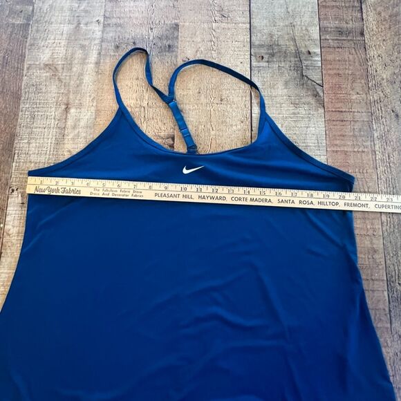 Nike Dri-Fit Racerback Tank Top Blue Plus Size 1X Active Athletic Workout - Picture 5 of 7